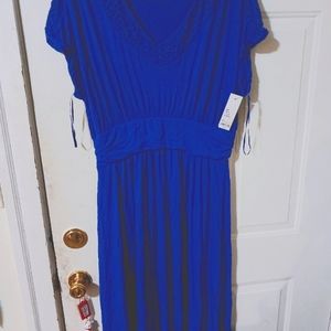 APT 9 XL ROYAL BLUE DRESS